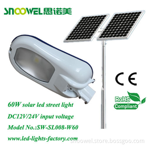 60w Low Voltage Dc12v/24v Led Street Lamp